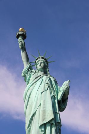Statue de la liberté et Empire State Building
